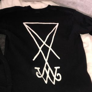 welcome brand waffle knit long sleeve